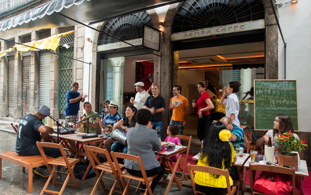 Italianos no balcão