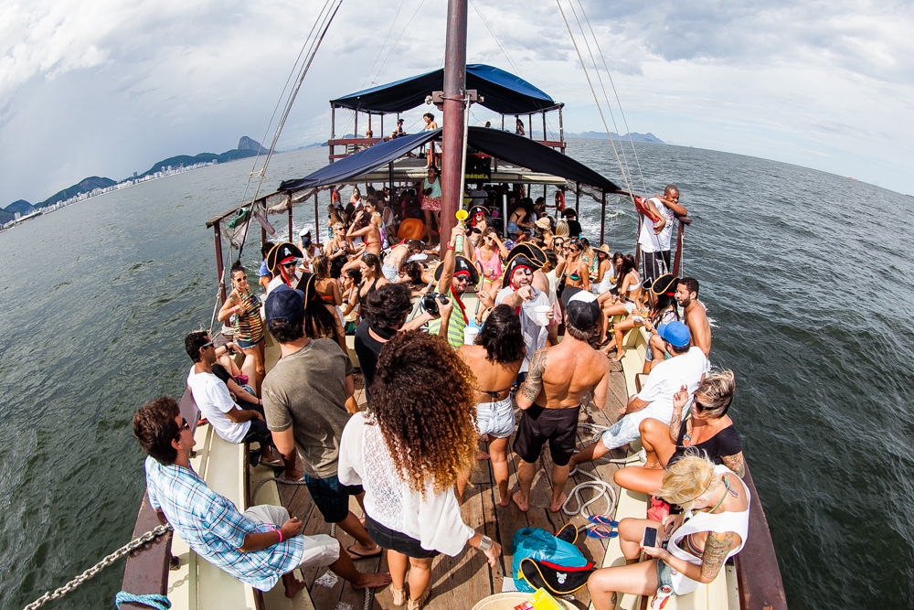 Diversão em alto-mar