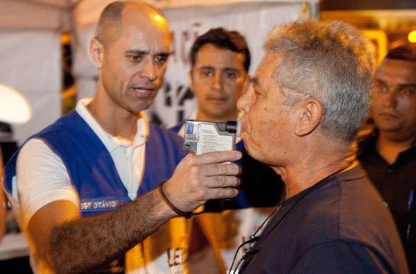 Lei Seca tem tolerância zero ao consumo de álcool