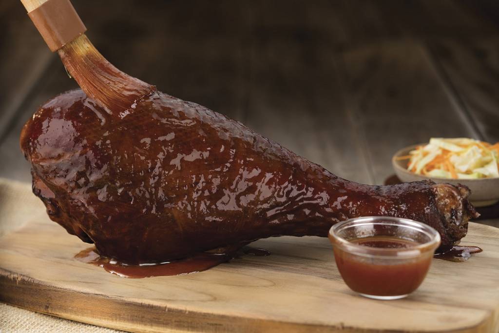 Outback lança no cardápio a colossal turkey leg