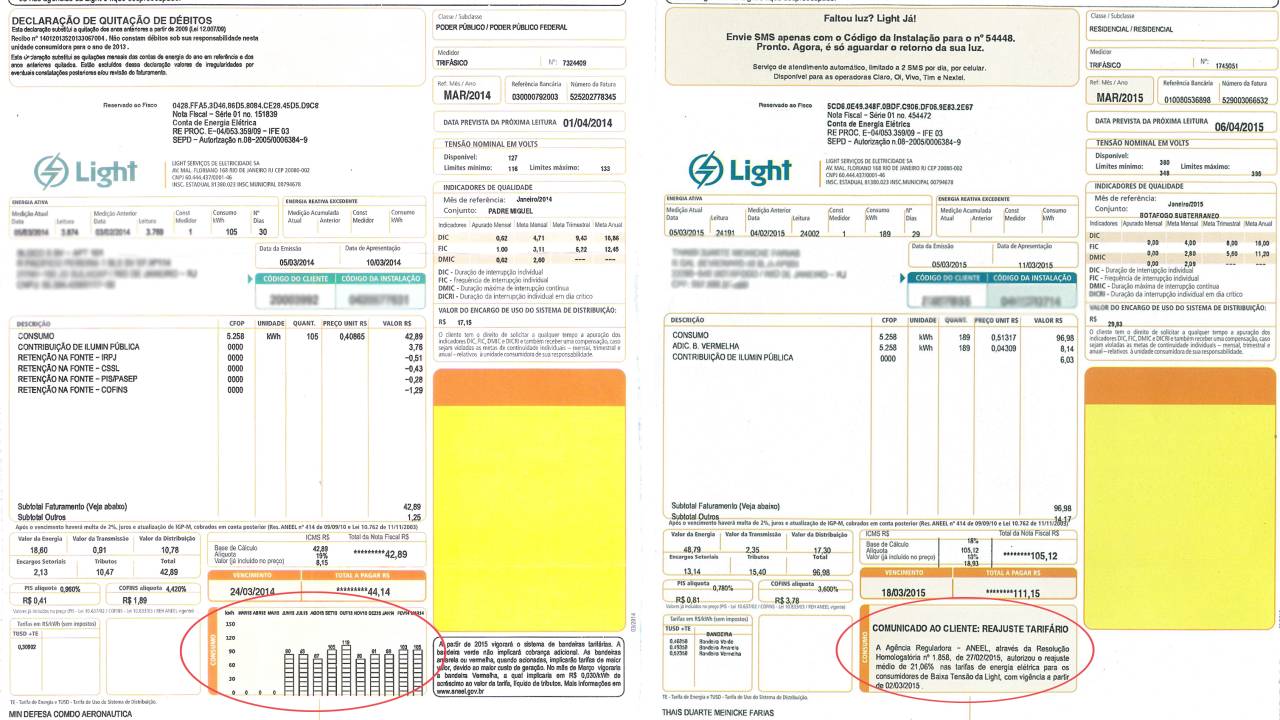 conta de luz