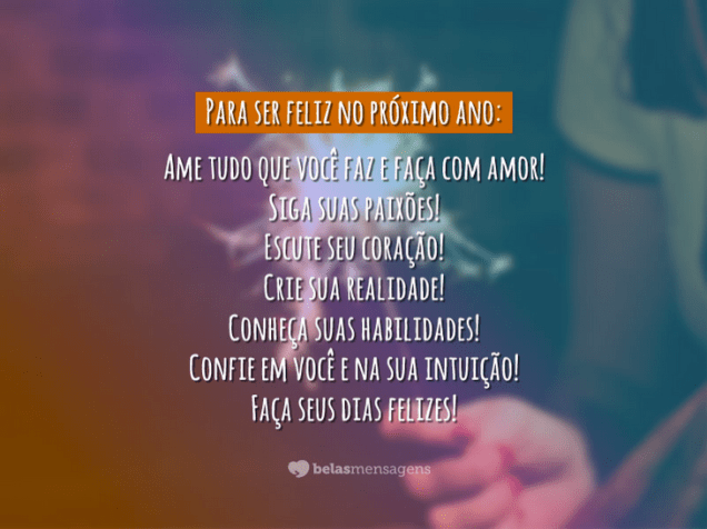 Mensagens de ano novo Mensagens de ano novo