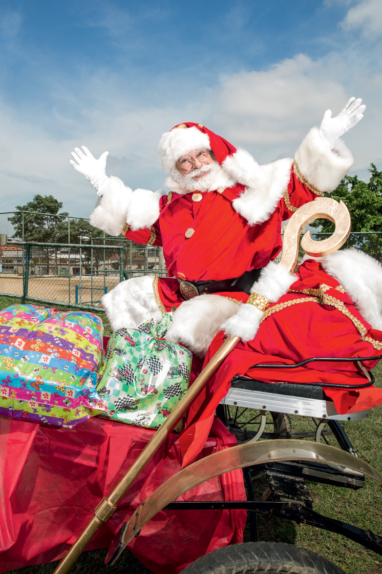 Cariocas aproveitam o Natal para fazer o bem