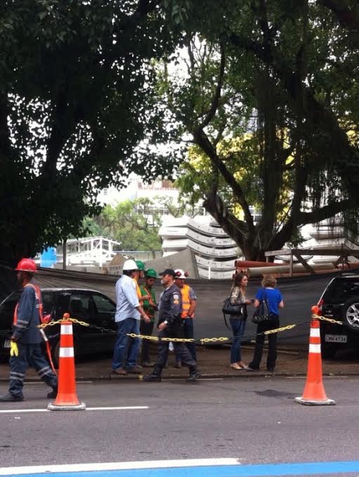 Ipanema tem acidente em obra da Linha 4 do metrô