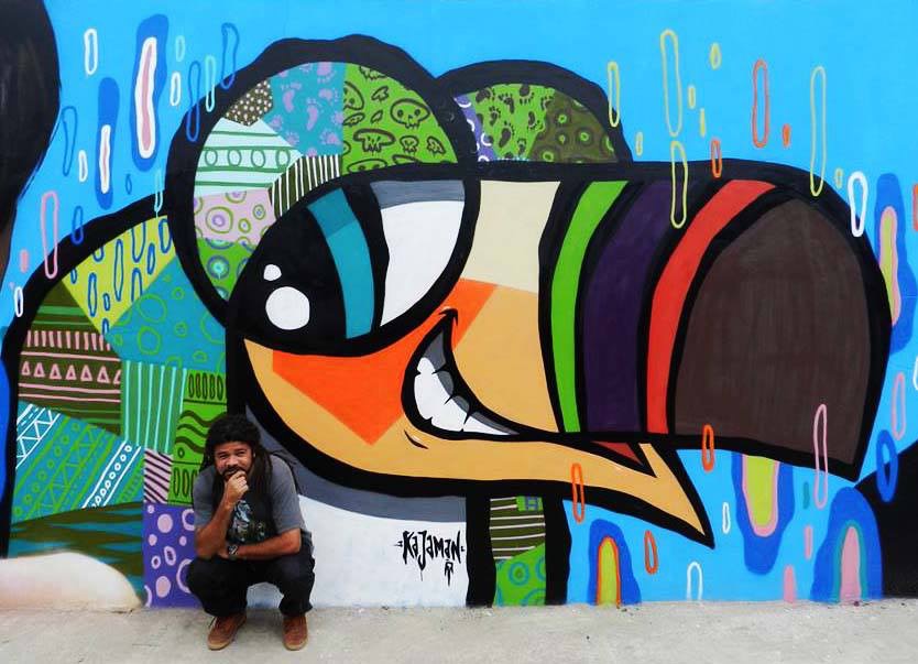 Jeffrey aposta em exposição do artista Kajaman