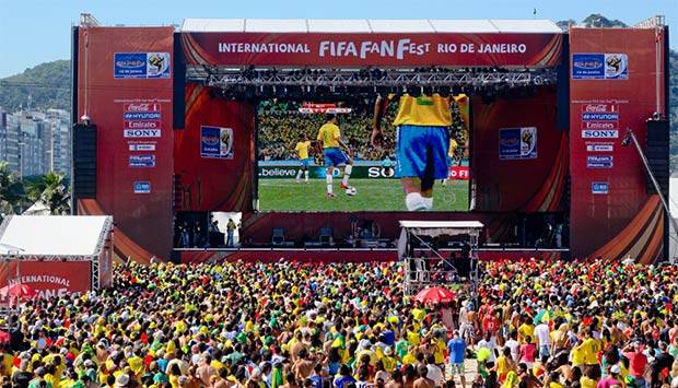 A programação carioca da FIFA Fan Fest