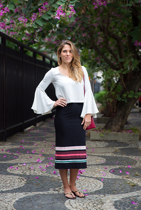 À Moda das Ruas: manga boca de sino