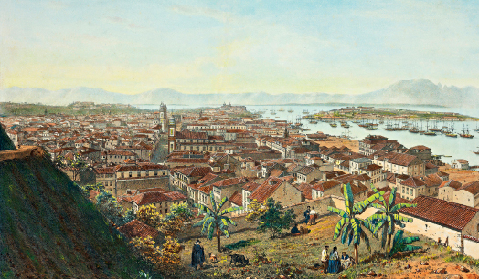 Praça Paris recebe exposição ao ar livre