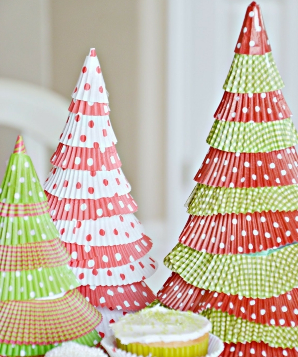 Feita com papel para cupcake Feita com papel para cupcake