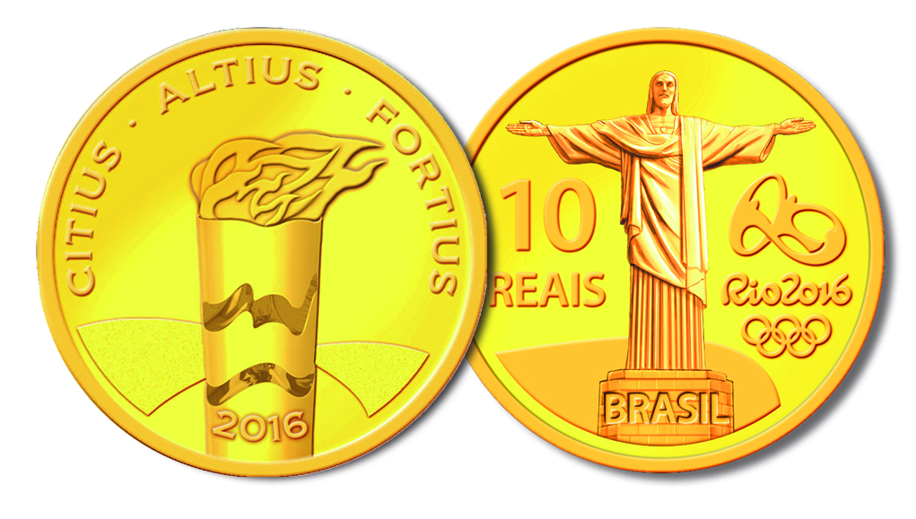 Moeda Jogos Rio 2016