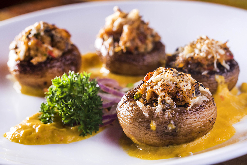 Sete petiscos com frutos do mar