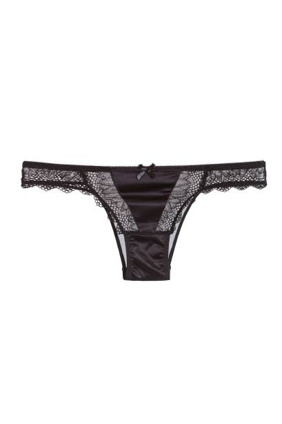 Calcinha Tanga Renda Cetim Whispers - de R$ 59,90 por R$ 39,90