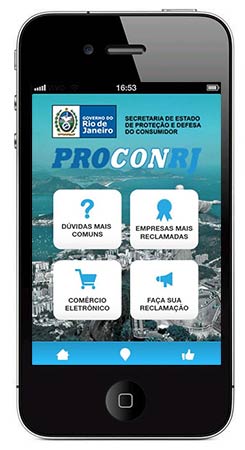 Procon-RJ lança aplicativo para registro de reclamações