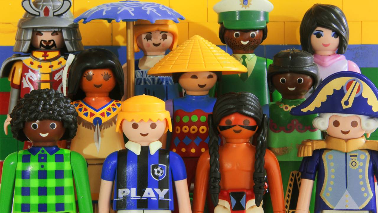 América, fotografia de Heberth Sobral, da série Playmobil: uma das obras em destaque