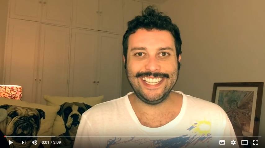 Ator Pedroca Monteiro cria divertido canal na internet