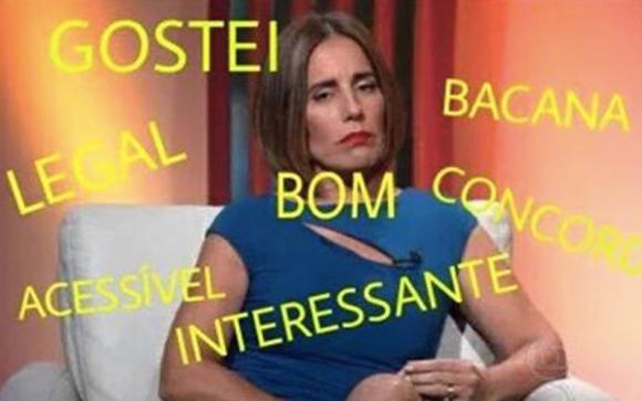 Comentários de Glória Pires durante o Oscar viram memes nas redes sociais