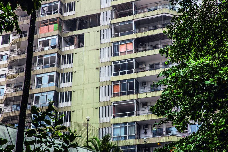 Obras de recuperação do Edifício Canoas ainda não terminaram