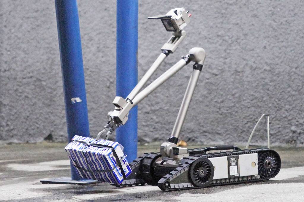 Robô irá atuar na segurança da Olimpíada