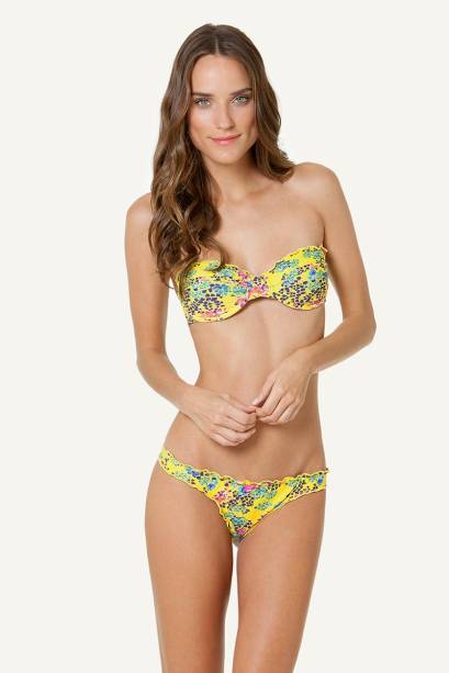 Biqu&iacute;ni amarelo Sofia by Vix - R$298