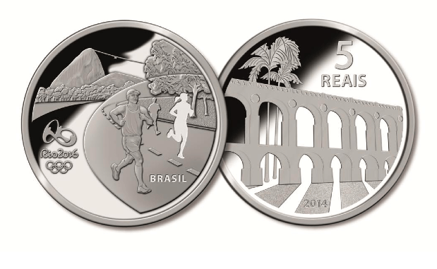Moedas comemorativas dos Jogos Rio 2016 Moedas comemorativas dos Jogos Rio 2016