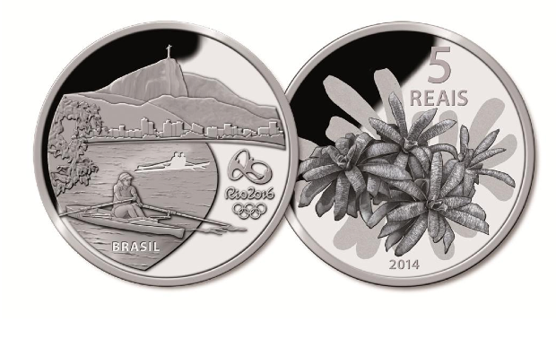 Moedas comemorativas dos Jogos Rio 2016