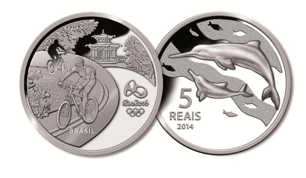Moedas comemorativas dos Jogos Rio 2016 Moedas comemorativas dos Jogos Rio 2016