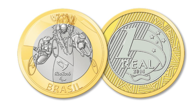 Moedas comemorativas dos Jogos Rio 2016 Moedas comemorativas dos Jogos Rio 2016