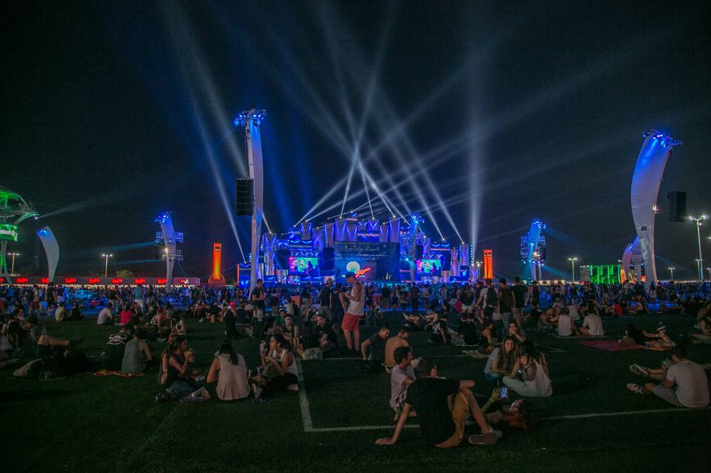 Medimos as distâncias (e passos) entre as principais atrações da Cidade do Rock