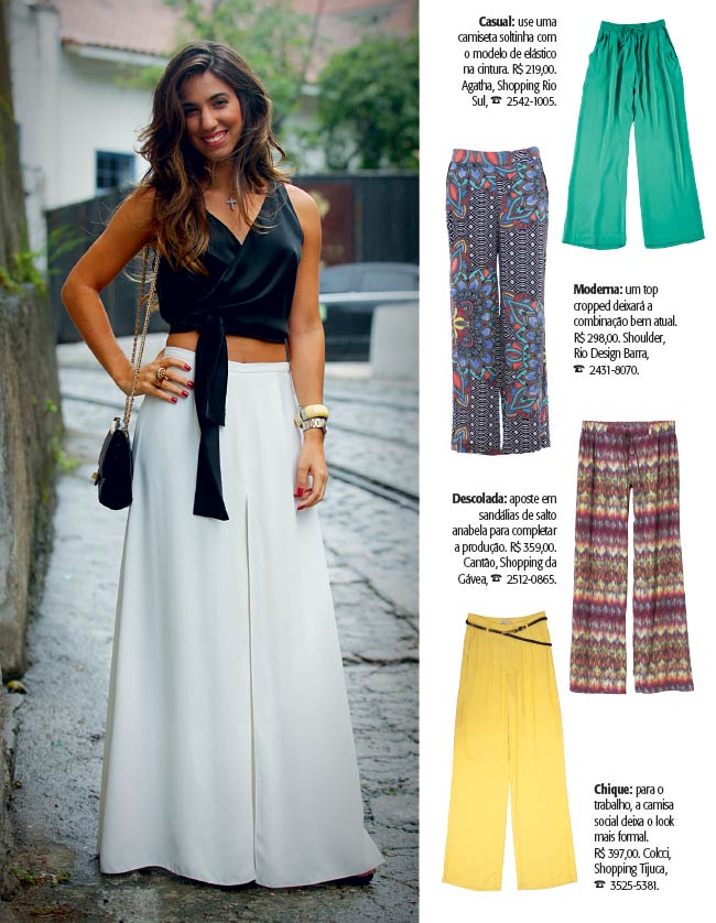 À Moda das Ruas: Pantalona