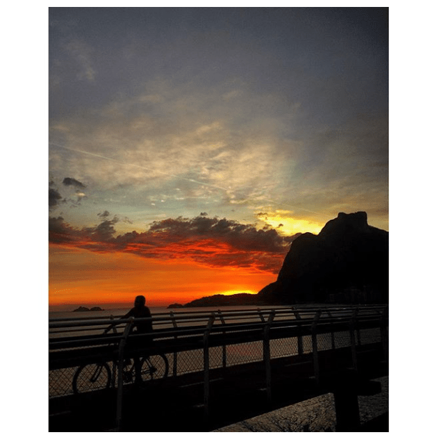 Um passeio pela ciclovia da Niemeyer