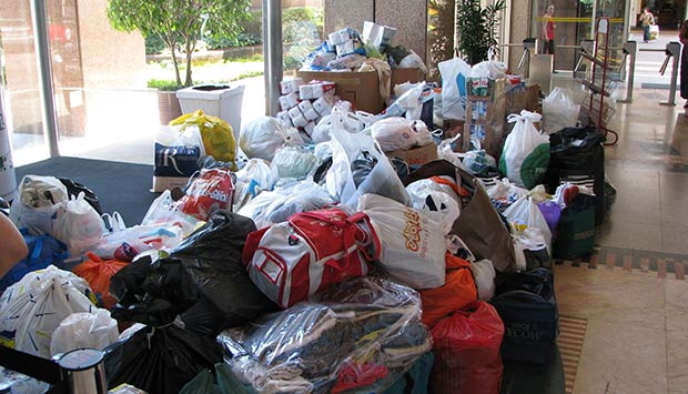 Campanhas arrecadam donativos para vítimas das chuvas no Rio