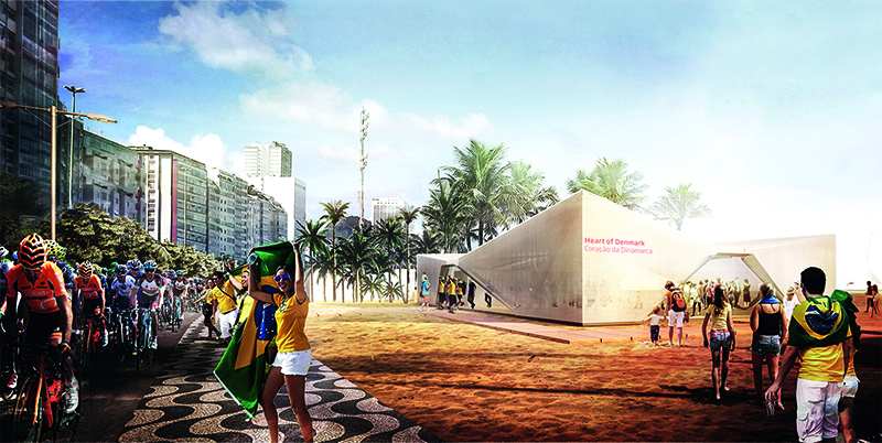 Pavilhão dedicado à cultura dinamarquesa será instalado em Ipanema