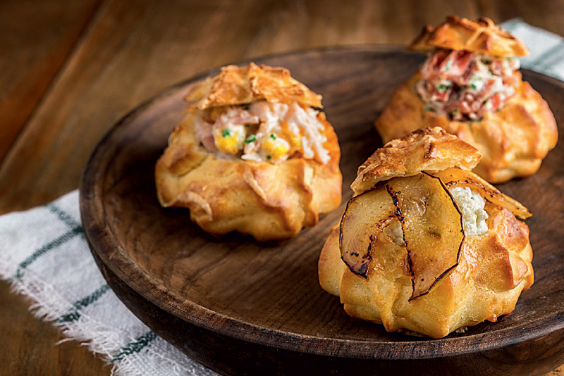 Empório Jardim lança pães de gruyère recheados