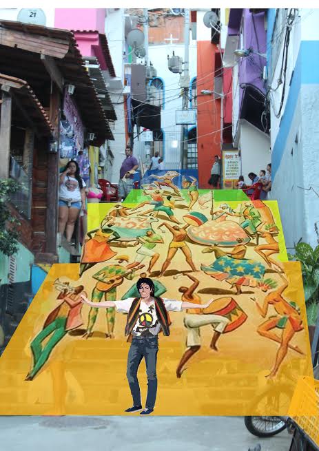 Santa Marta ganha desenho inspirado em Michael Jackson
