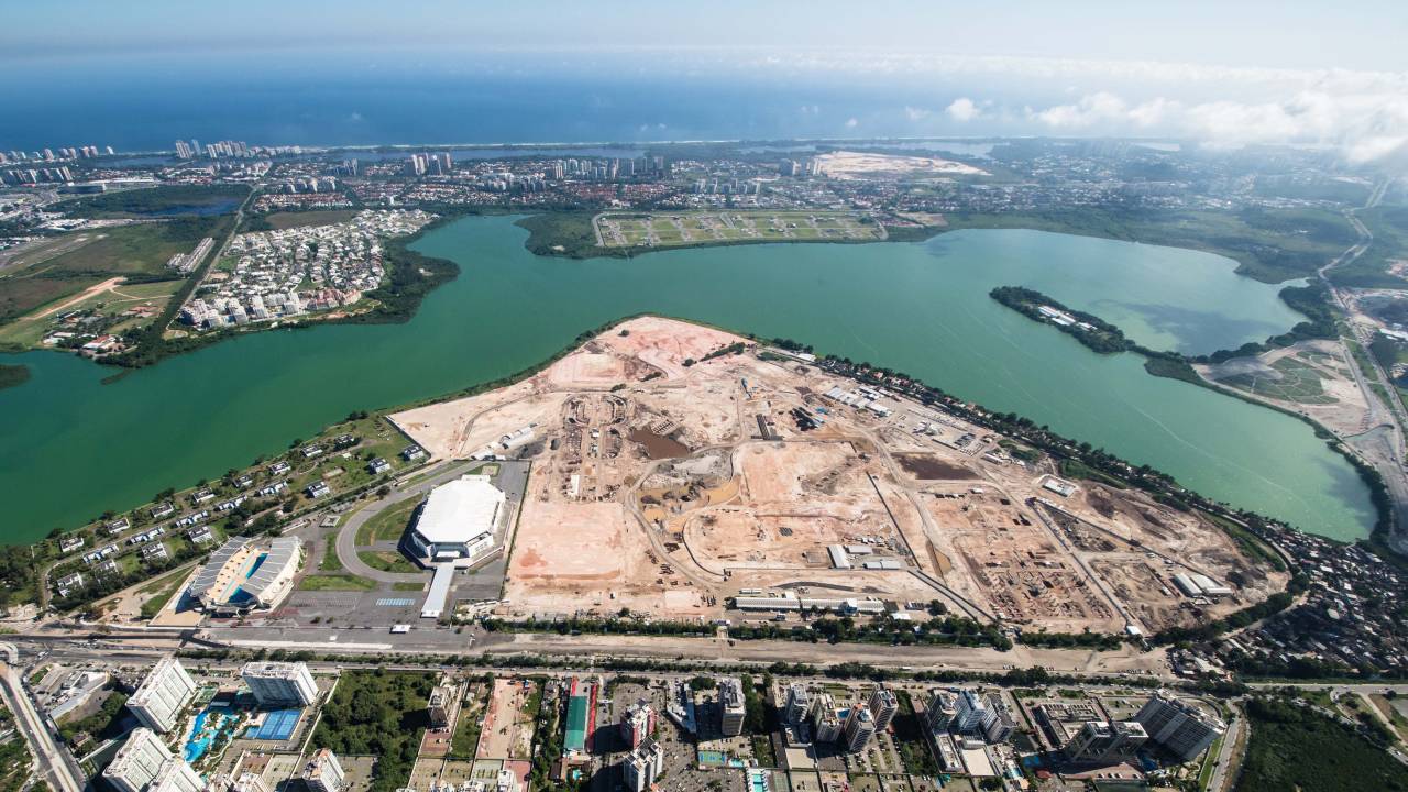 Obras do Parque Olímpico