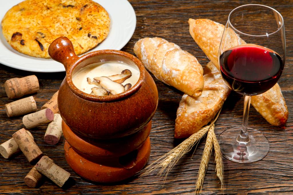 Fondue Melánge Cogumelos do Rosita Café