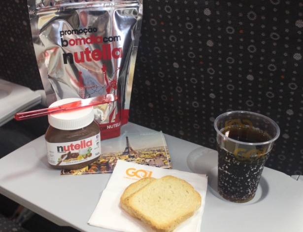 Gol oferece café da manhã com Nutella nas pontes aéreas