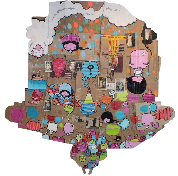 Bebê Idoso em papelão.<br> Bebê Idoso em papelão.<br>