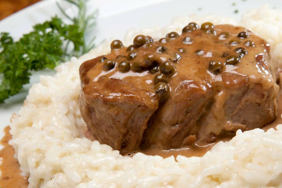 Filletto al peppe verde Filletto al peppe verde