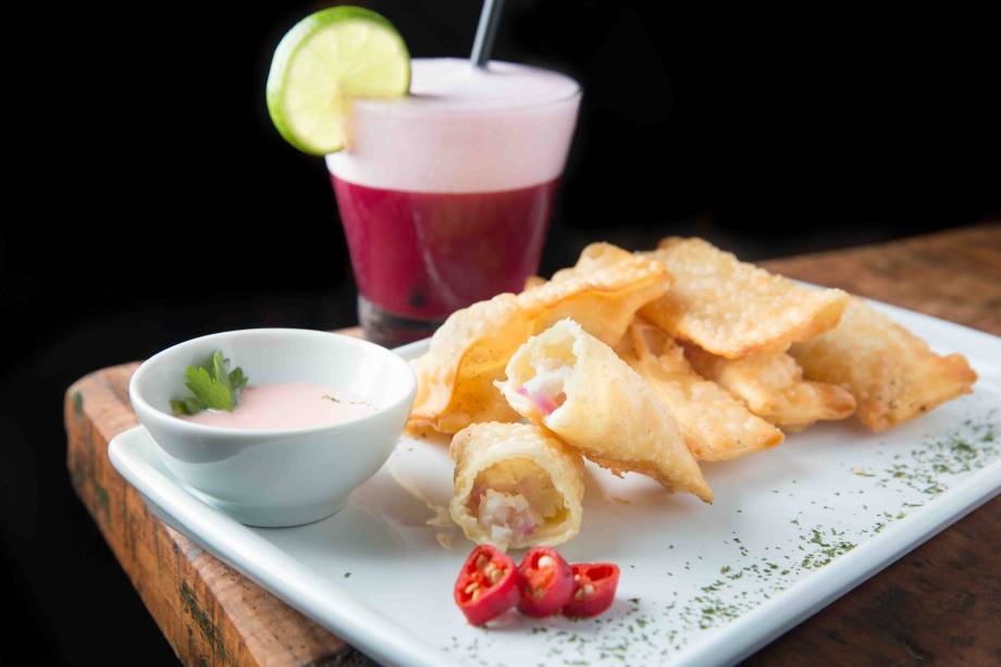 Pastel de ceviche: no Pisco Gastrobar Pastel de ceviche: no Pisco Gastrobar
