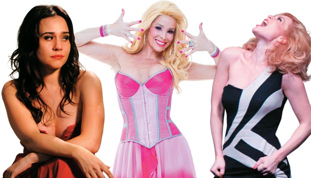 Alessandra Negrini, Danielle Winits e Mariana Ximenes: estreias no Rio