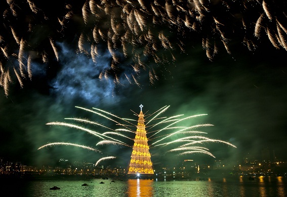 Árvore da Lagoa terá queima de fogos aos sábados