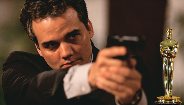 O personagem interpretado por Wagner Moura: mira certeira na estatueta