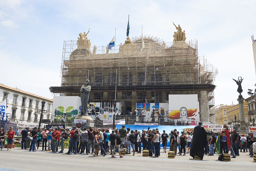 Protesto Alerj