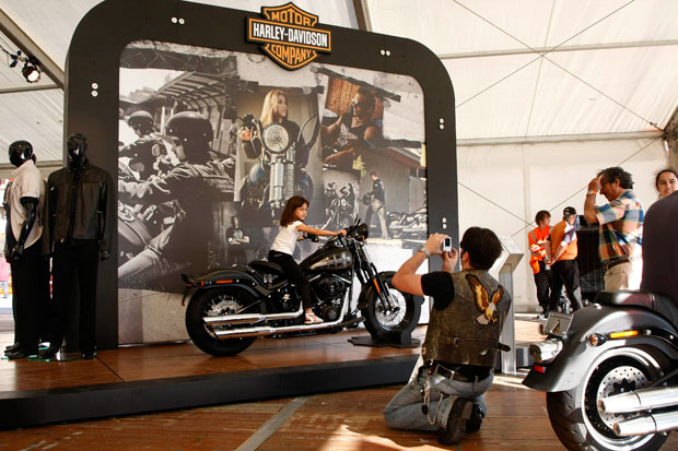 Encontro inédito de motociclistas