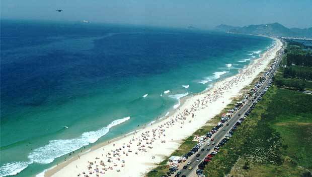 Vista a&eacute;rea do trecho da reserva<br>