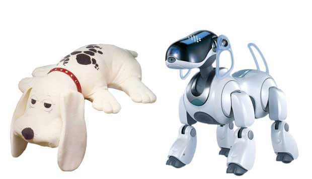 Ele tinha cara de pidão e conquistou as crianças da década de 80. Era o Snif Snif de pelúcia da Estrela. Já no final da década seguinte, houve uma revolução nos cãezinhos de brinquedo. A Sony lançou, em 1999, o Aibo, o cachorro robô que demonstra emoção.<br> Ele tinha cara de pidão e conquistou as crianças da década de 80. Era o Snif Snif de pelúcia da Estrela. Já no final da década seguinte, houve uma revolução nos cãezinhos de brinquedo. A Sony lançou, em 1999, o Aibo, o cachorro robô que demonstra emoção.<br>