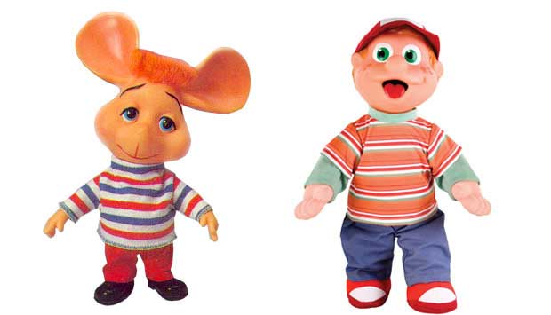 O ratinho Topo Gigio era um boneco de programa de televisão italiano que chegou ao Brasil em 1969. Vários produtos, como pelúcias e LPs, foram lançados na esteira do sucesso das telinhas. Em versão mais moderna, são os bonecos do programa Cocoricó,da TV C<br> O ratinho Topo Gigio era um boneco de programa de televisão italiano que chegou ao Brasil em 1969. Vários produtos, como pelúcias e LPs, foram lançados na esteira do sucesso das telinhas. Em versão mais moderna, são os bonecos do programa Cocoricó,da TV C<br>