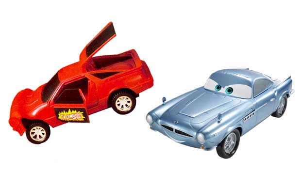 Nos anos 80, a novidade era o Trombada, carrinho que amassava quando batia em algo e bastava fechar as portas para ficar novinho em folha. Crianças modernas gostam das miniaturas inspiradas no filme Carros, como o Fin Mac Missile, que tem armas e equipa<br> Nos anos 80, a novidade era o Trombada, carrinho que amassava quando batia em algo e bastava fechar as portas para ficar novinho em folha. Crianças modernas gostam das miniaturas inspiradas no filme Carros, como o Fin Mac Missile, que tem armas e equipa<br>