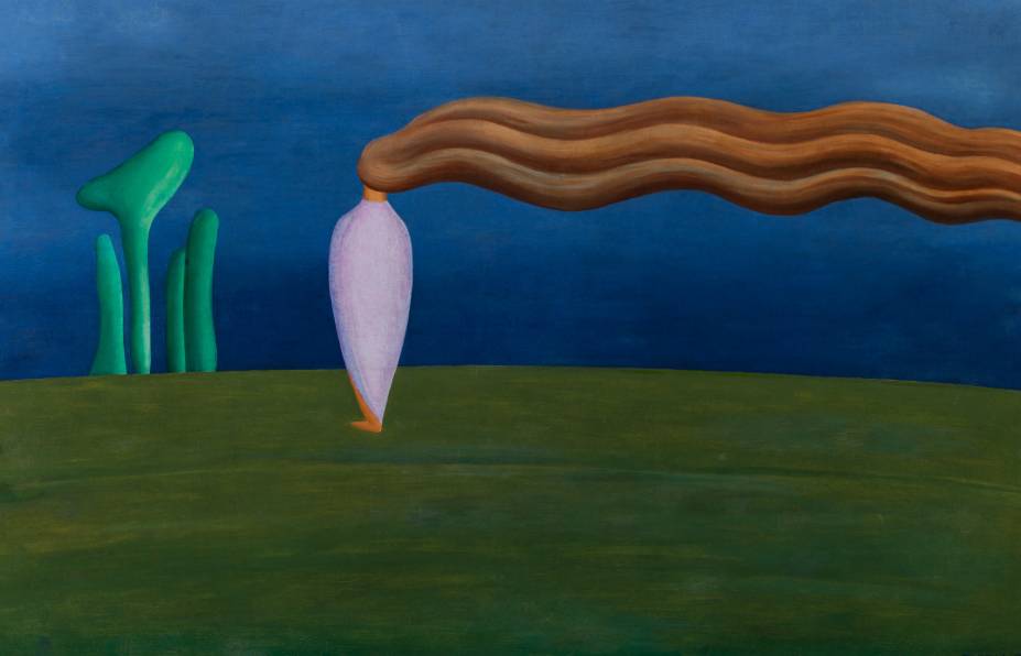 Composição (Figura Só), de Tarsila do Amaral: destaque na mostra Composição (Figura Só), de Tarsila do Amaral: destaque na mostra